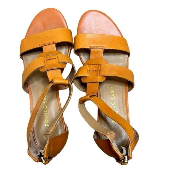 Women’s Franco Sarto Sandals with Zipper Heel Size 5.5 - Picture 7 of 14